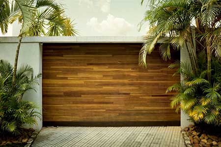 Newton Wood Garage Door Installation